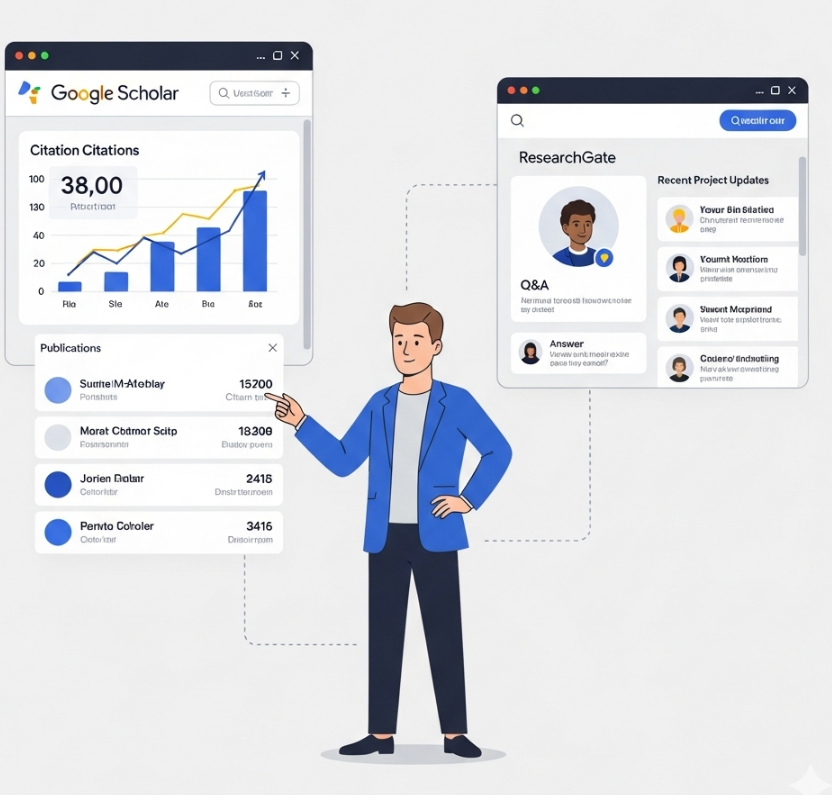How to Manage Your Google Scholar & ResearchGate Profiles: A Complete Guide