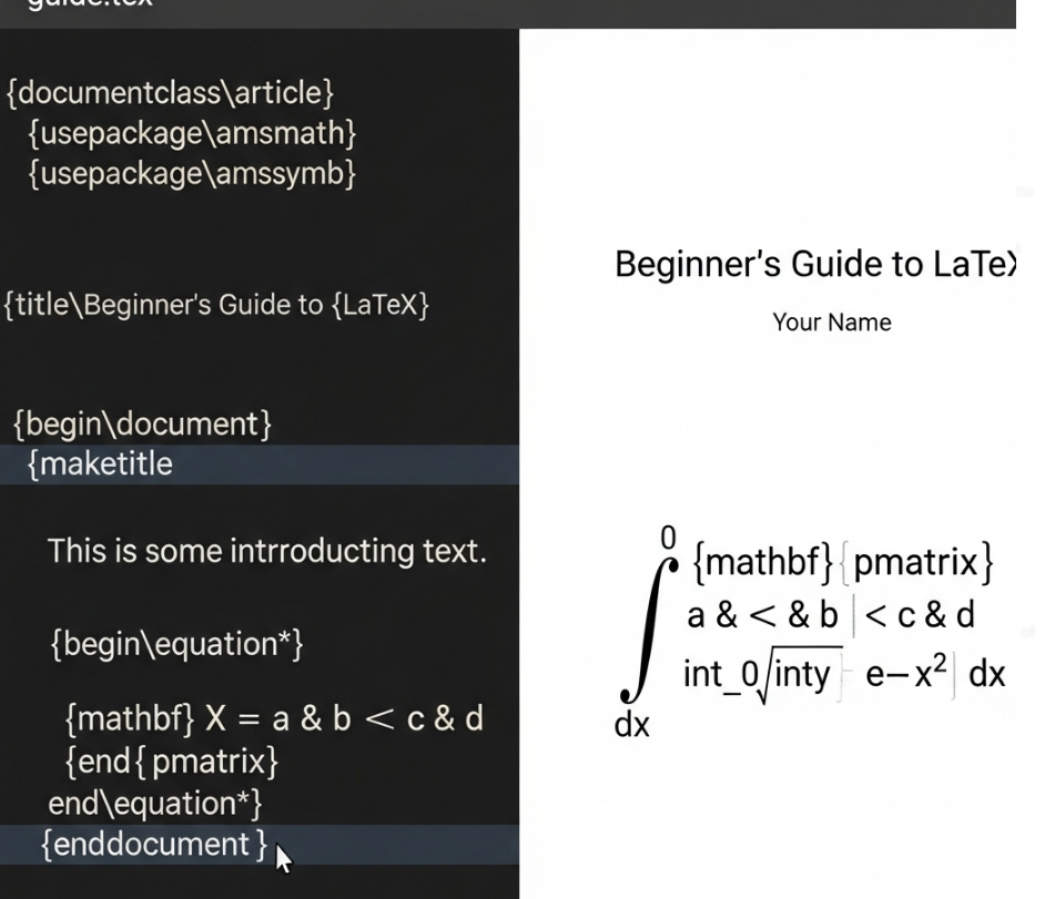 A Beginner's Guide to LaTeX: Why It's Essential for STEM Papers