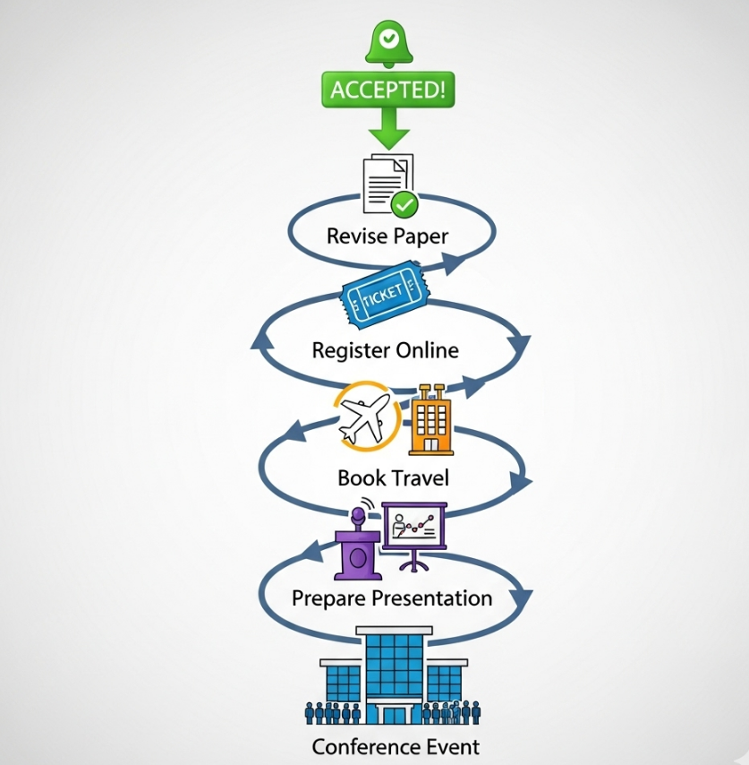 Your Conference Paper Is Accepted! A Step-by-Step Guide on What to Do Next