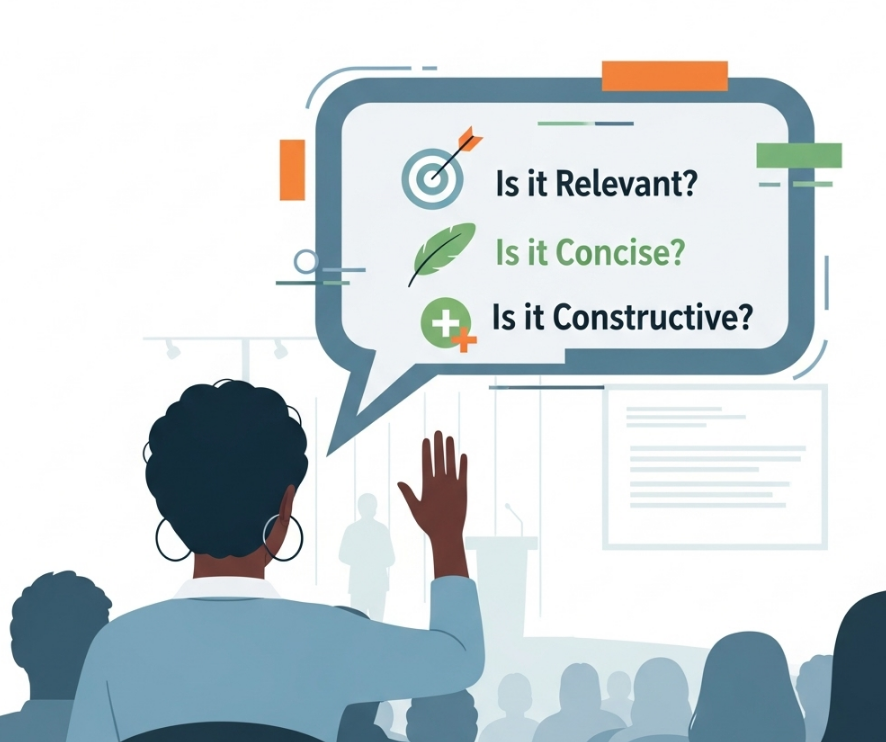 How to Ask a Good Question at an Academic Conference: A Researcher's Guide