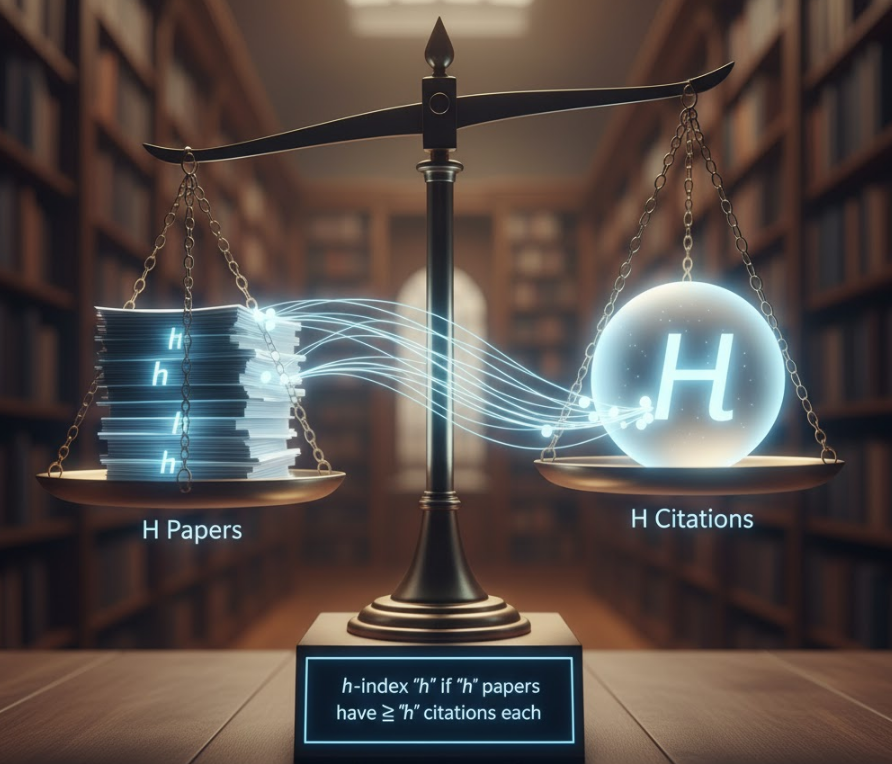 How is the Google Scholar H-Index Calculated? A Simple Explanation