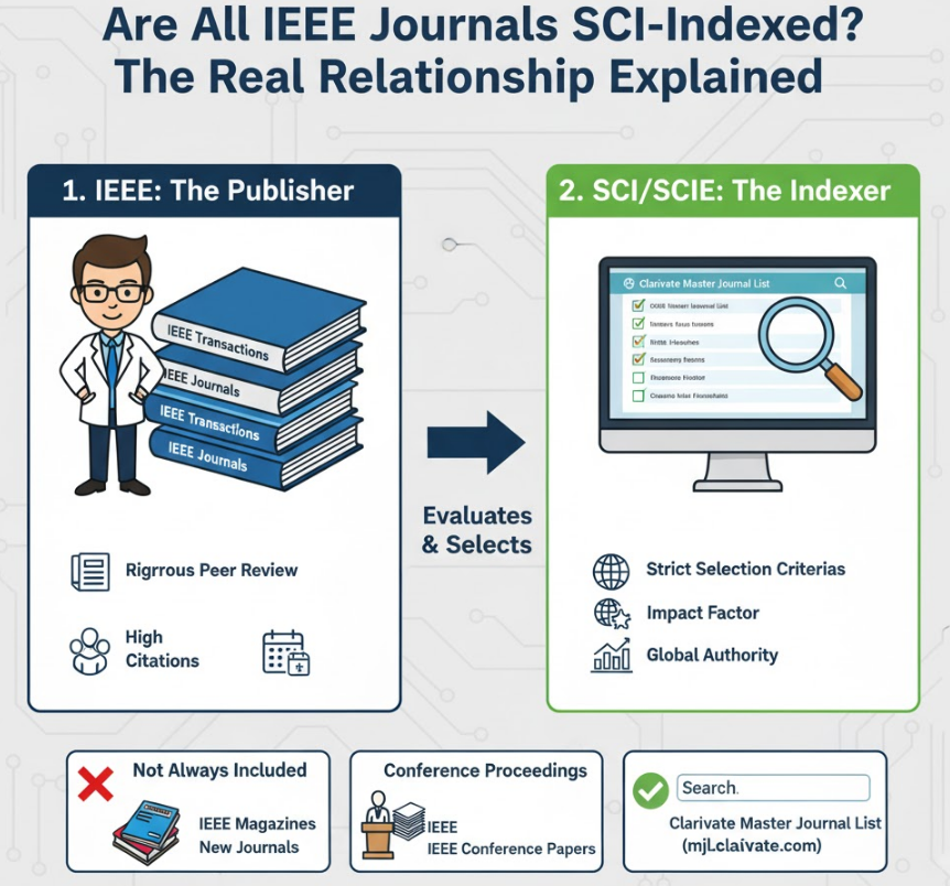Are All IEEE Journals SCI-Indexed? The Real Relationship Explained