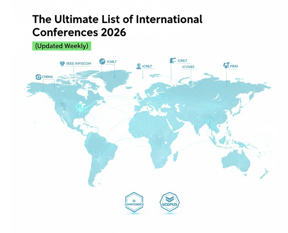 The Ultimate List of International Conferences 2026 (Updated Monthly)