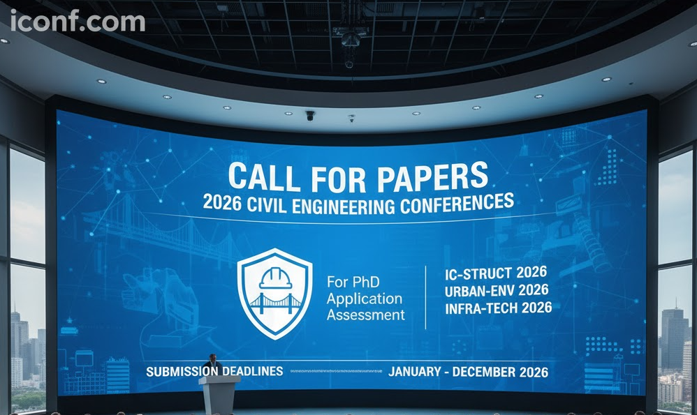 Call for Papers: 2026 Civil Engineering Conferences for PhD Application Assessment