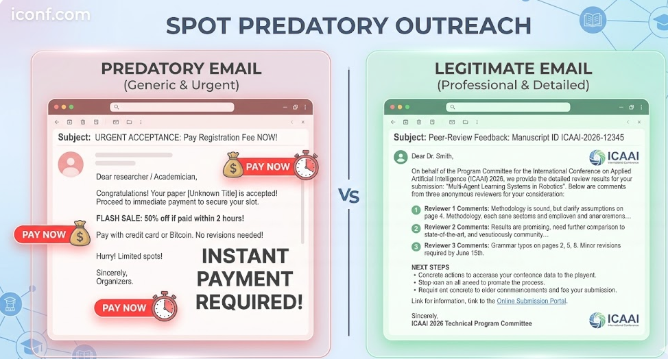 How to Identify Predatory and Fake Academic Conferences