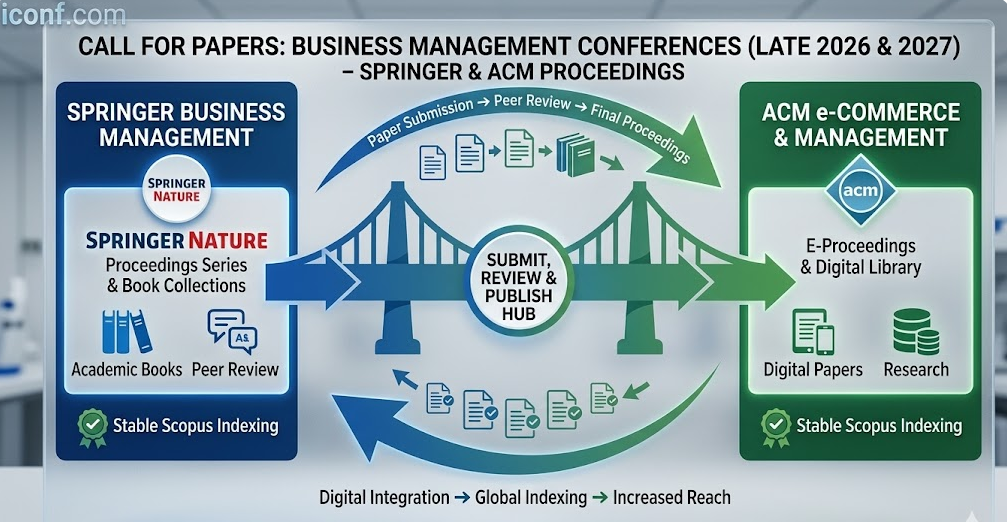 Call for Papers: Business Management Conferences (Late 2026 & 2027) - Springer & ACM