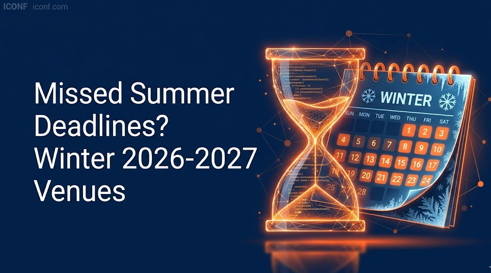 Missed Summer Deadlines? When to Submit for Winter 2026 EI Conferences