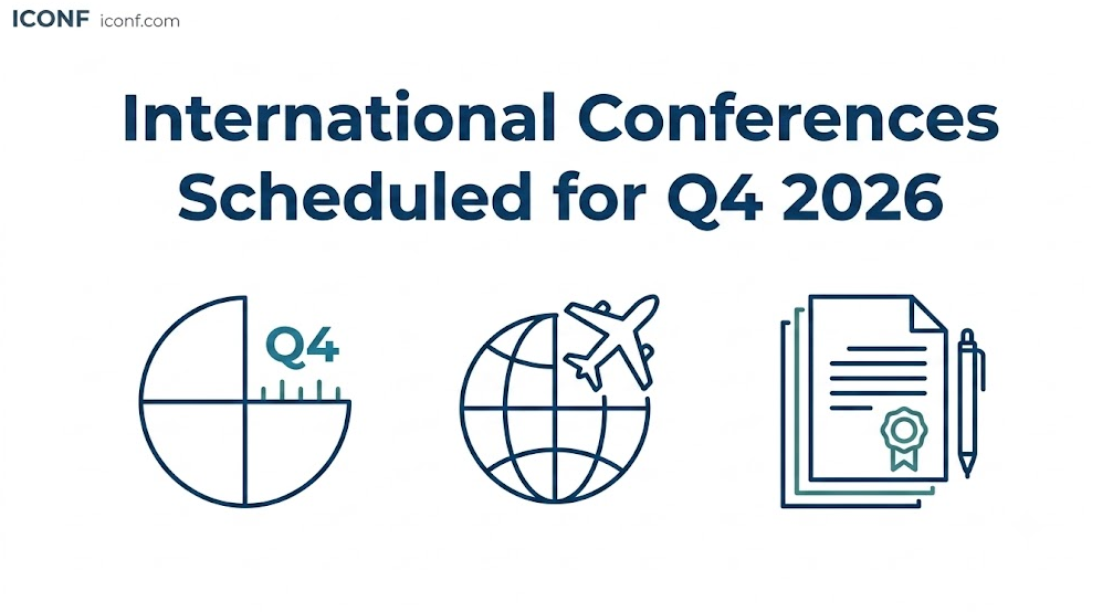 International Conferences Scheduled for Q4 2026 | Academic Events
