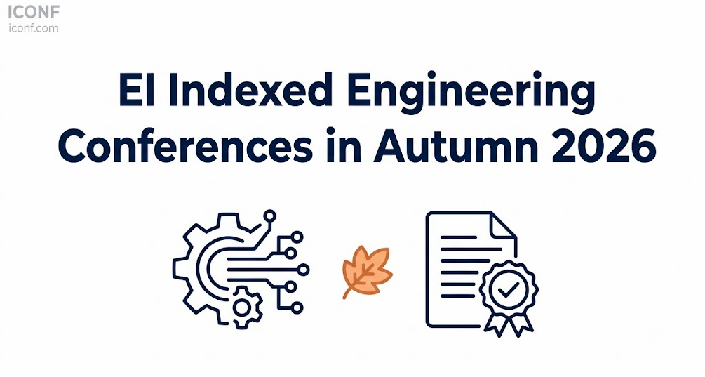 EI Indexed Engineering Conferences in Autumn 2026 | Call for Papers