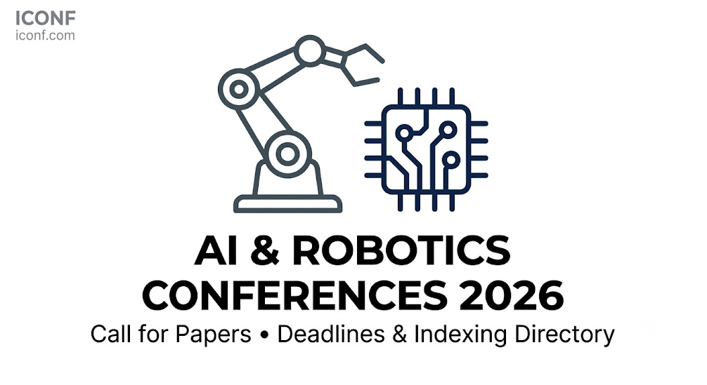 2026 Artificial Intelligence & Robotics Conferences: Deadlines & CFP