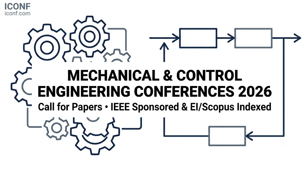 2026 Mechanical & Control Systems Engineering Conferences Guide