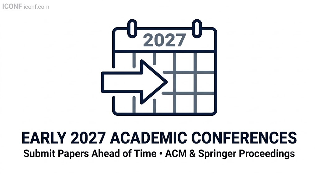 Early 2027 Academic Conferences: Submit Papers Ahead of Time