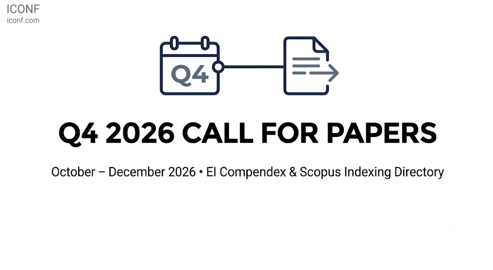 Q4 2026 Call for Papers: Upcoming International Academic Conferences