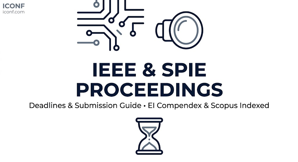 IEEE & SPIE Proceedings Conferences: Deadlines & Submission Guide
