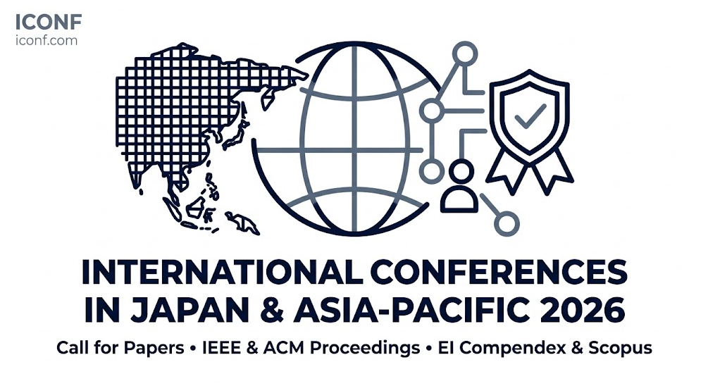 International Conferences in Japan & Asia-Pacific 2026