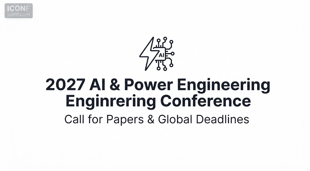2027 AI and Power Engineering Conference Call for Papers & Deadlines